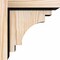 Ekena Millwork Mediterranean Smooth Corbel w/Backplate, Douglas Fir, 7 1/2"W x 8"D x 8"H COR08X08X08MED01SDF - alternate 3